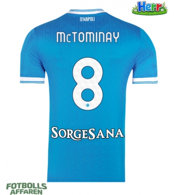 SSC Napoli Scott McTominay #8 Hemmatröja 2025-26 Kortärmad